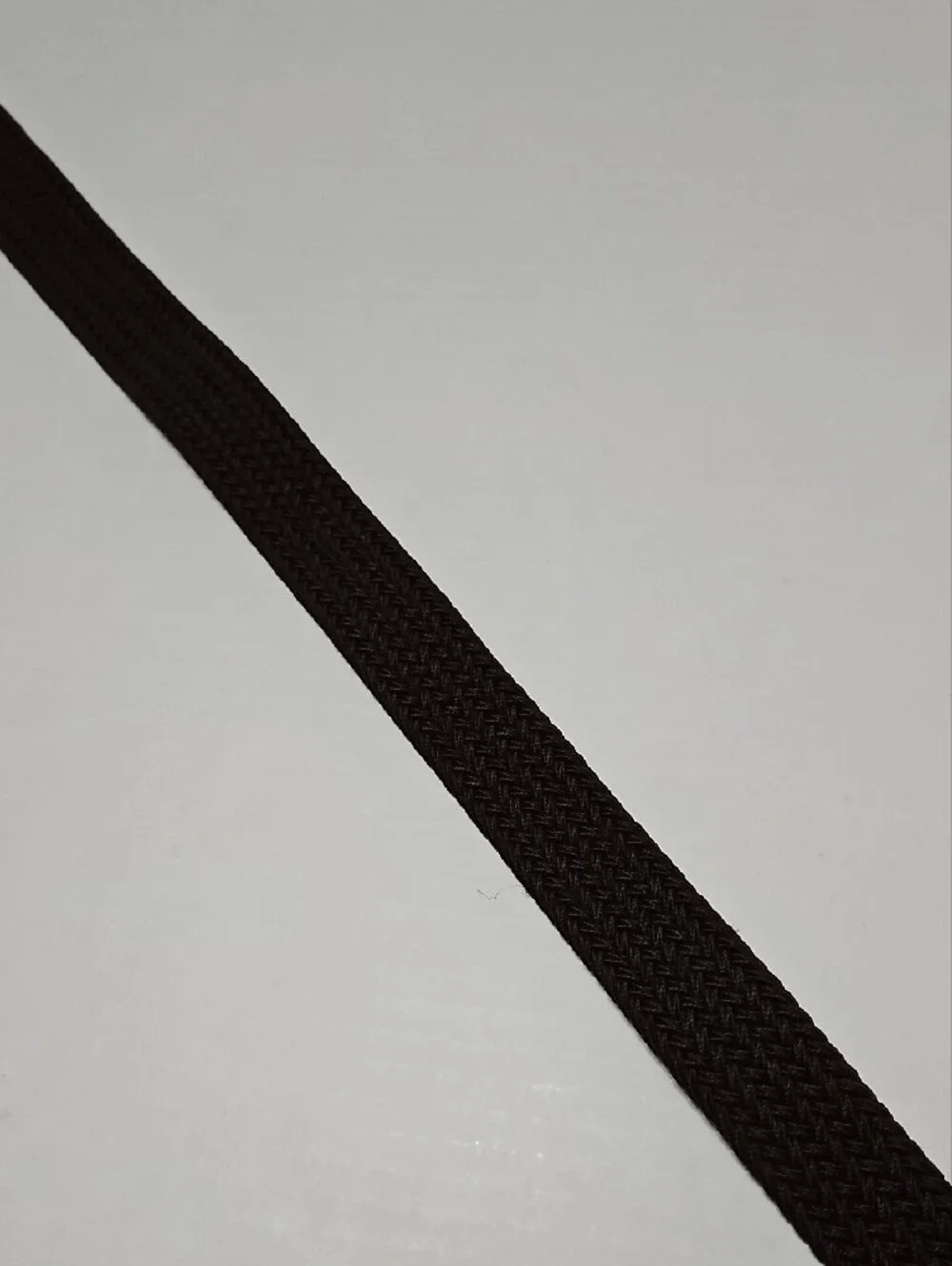 Bulliant Men’s Dark Brown Braided Stretch Belt with Silver Buckle Size 47